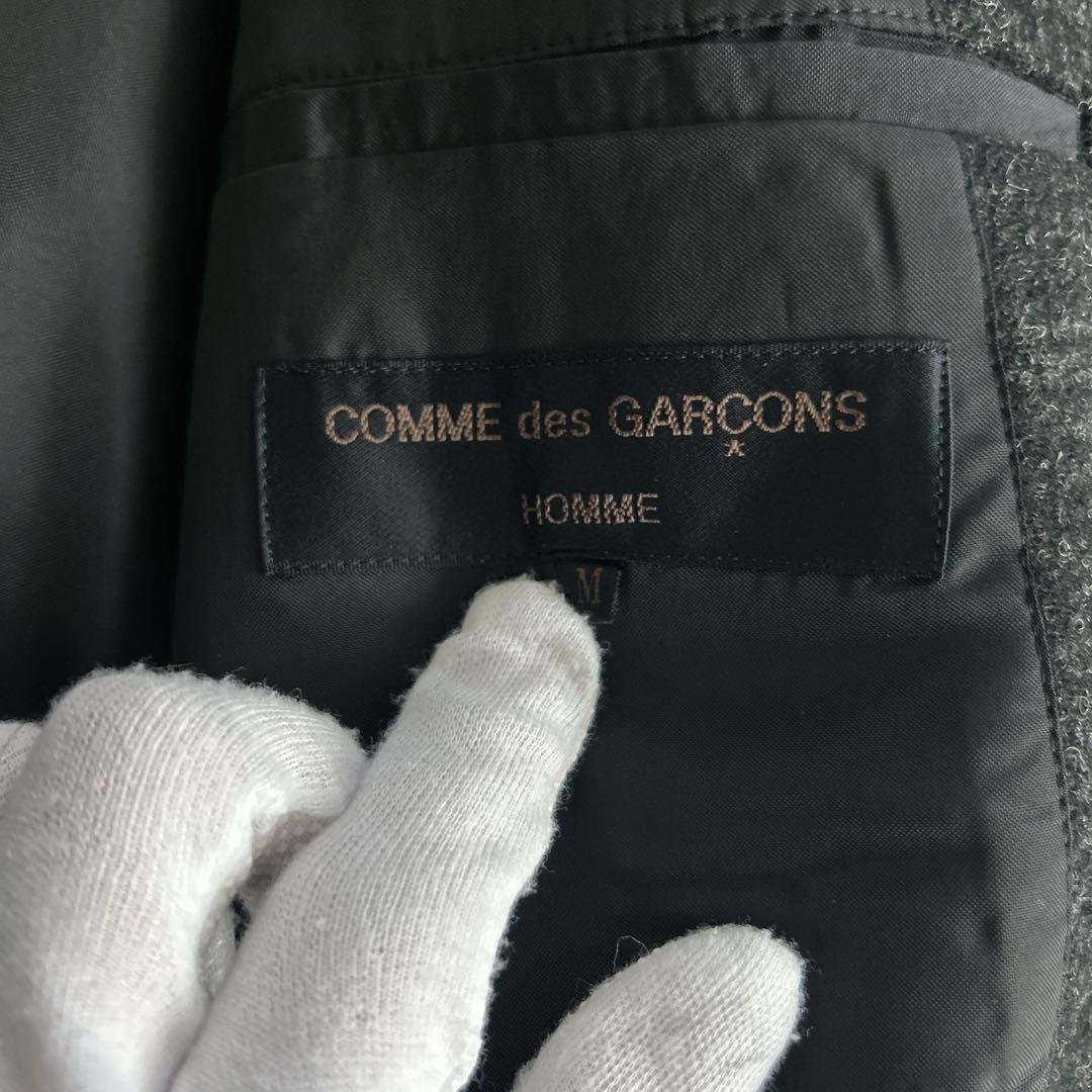 未使用級✨ コムデギャルソンオム 田中オム テーラードジャケット チェック 黒