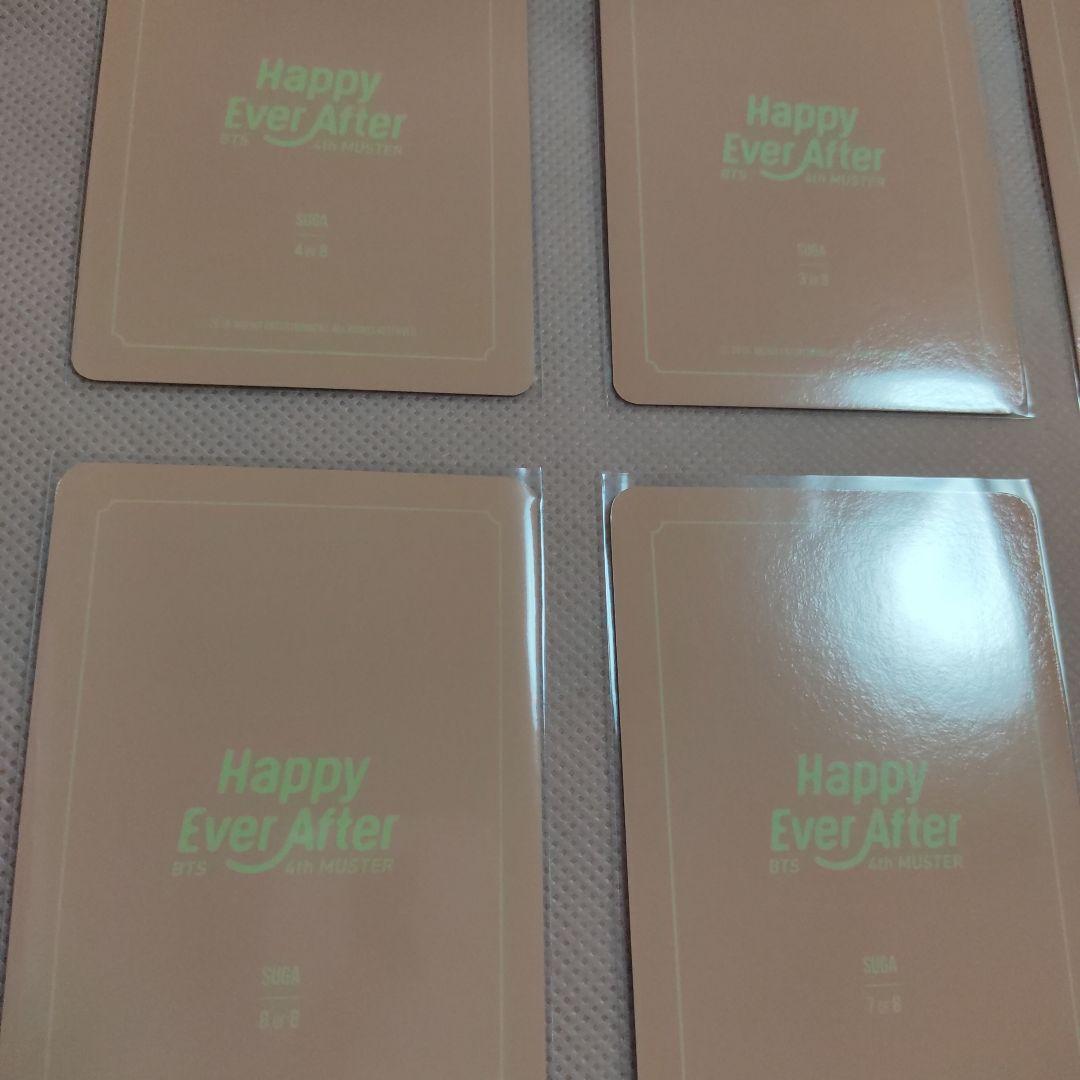 BTS SUGA ハピエバ ミニフォト コンプ Happy Ever After