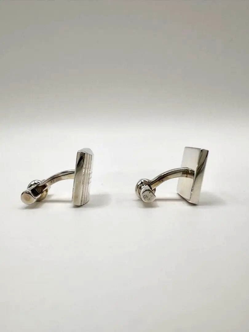 ⚪︎HERMES エルメス カフスリンクス カデナ パドロック シルバー 925