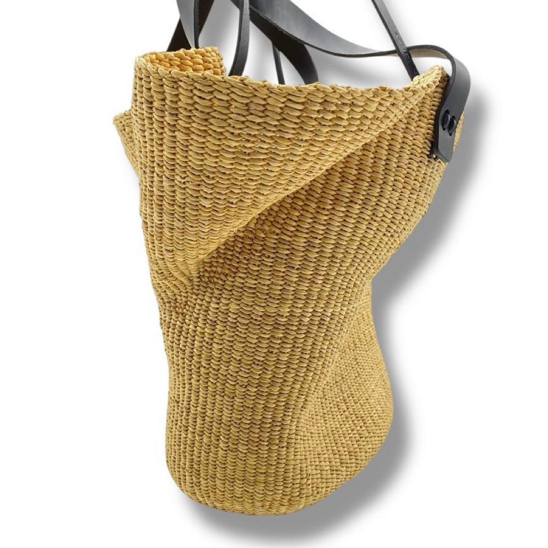 美品 INES BRESSAND 2WAY かごバッグ バッグ 大容量 37