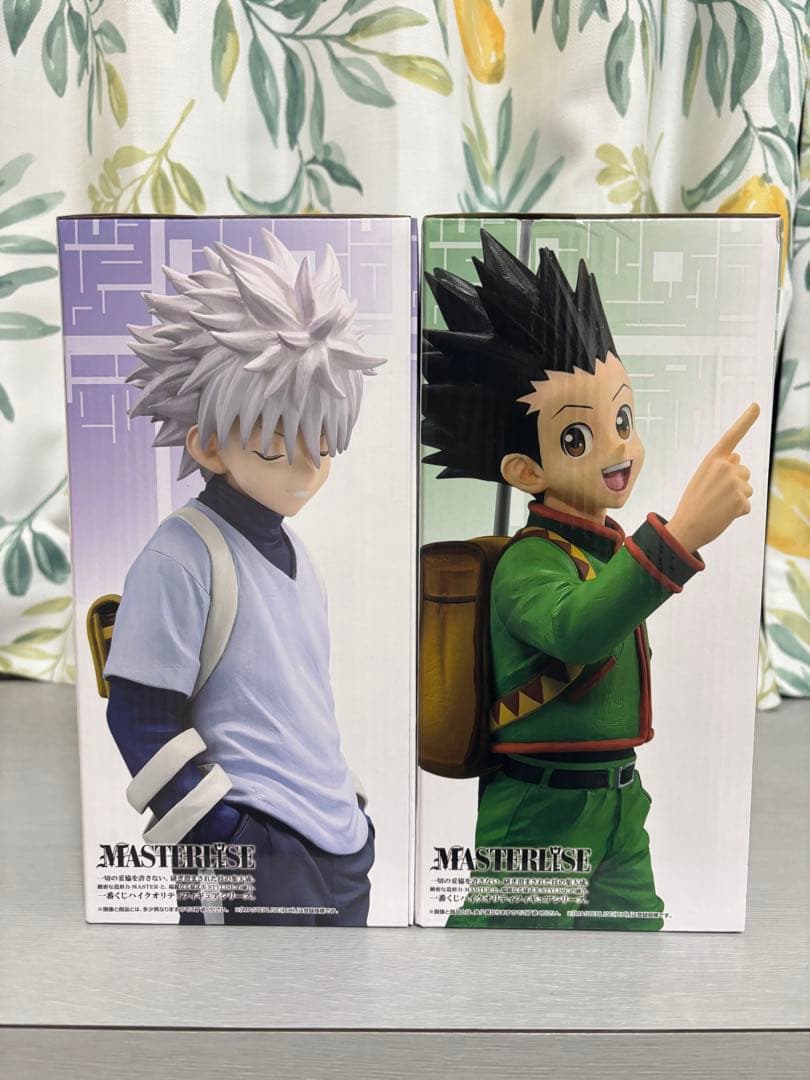 【新品未開封】一番くじ ハンターハンター ゴン キルア フィギュア