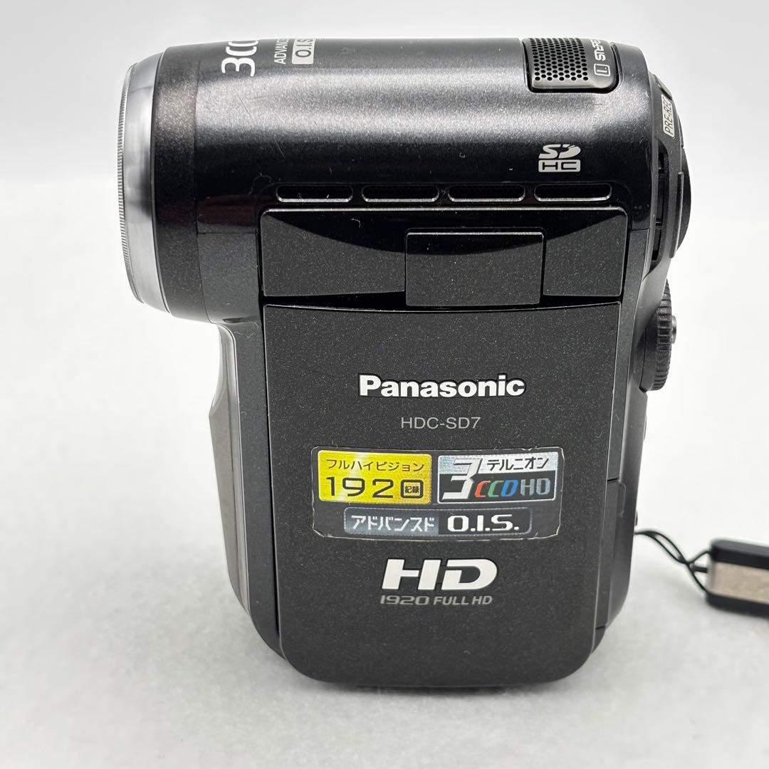 【動作品】Panasonic HDC-SD7 ビデオカメラ SDカード付き