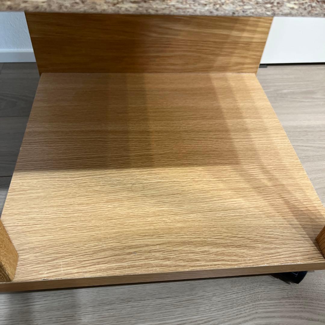 10月21日〜22日発送 無印良品 木製カップボード・幅120cm・オーク材