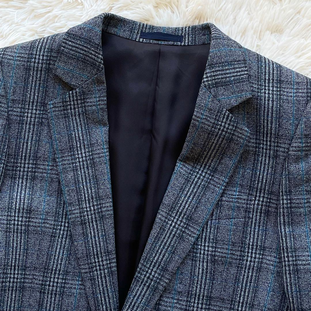 美品 ポールスミス 現行 ツイード セットアップ マルチカラー 総柄 チェック