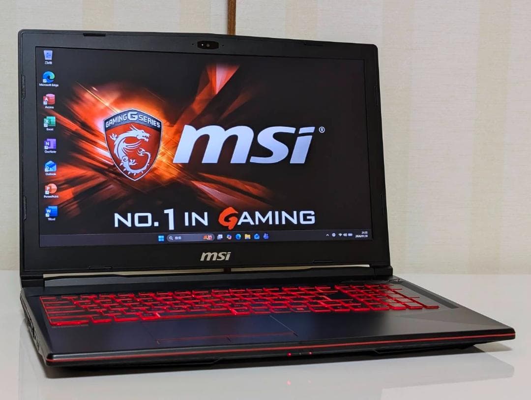 MSI・i7・Geforce・Office2024・ゲーミングPC