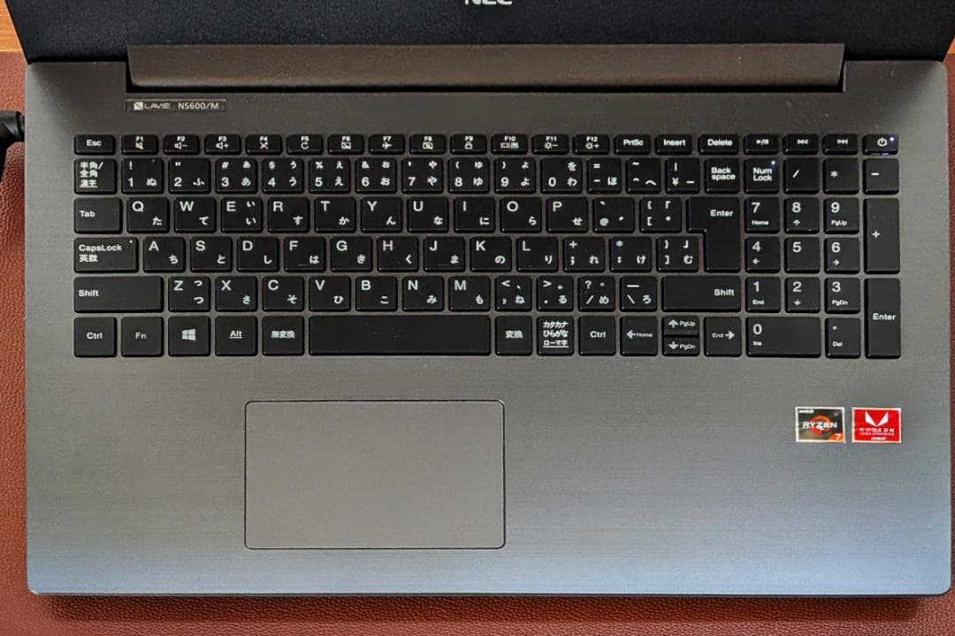 美品Win11 NS600M/Ryzen7/8G/SSD/WLAN/BD/カメラ