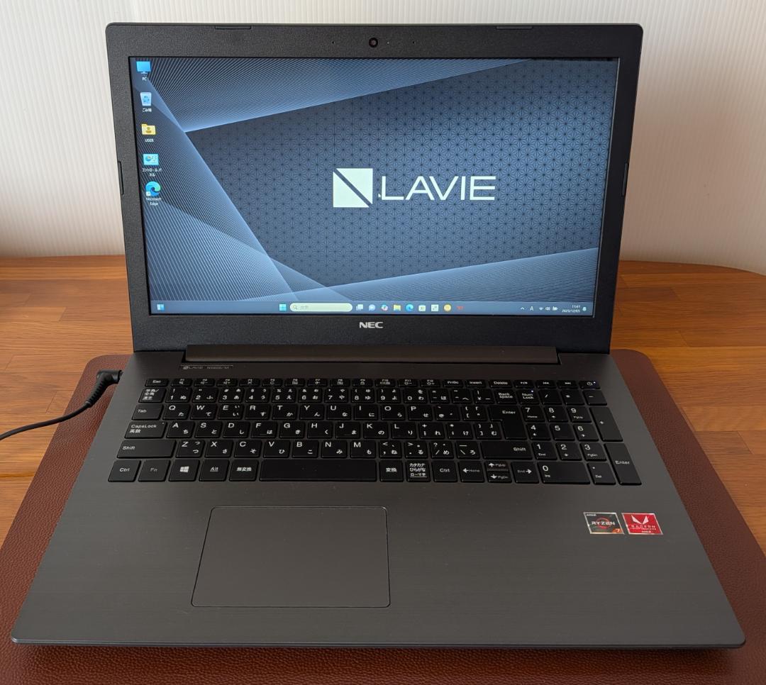 美品Win11 NS600M/Ryzen7/8G/SSD/WLAN/BD/カメラ