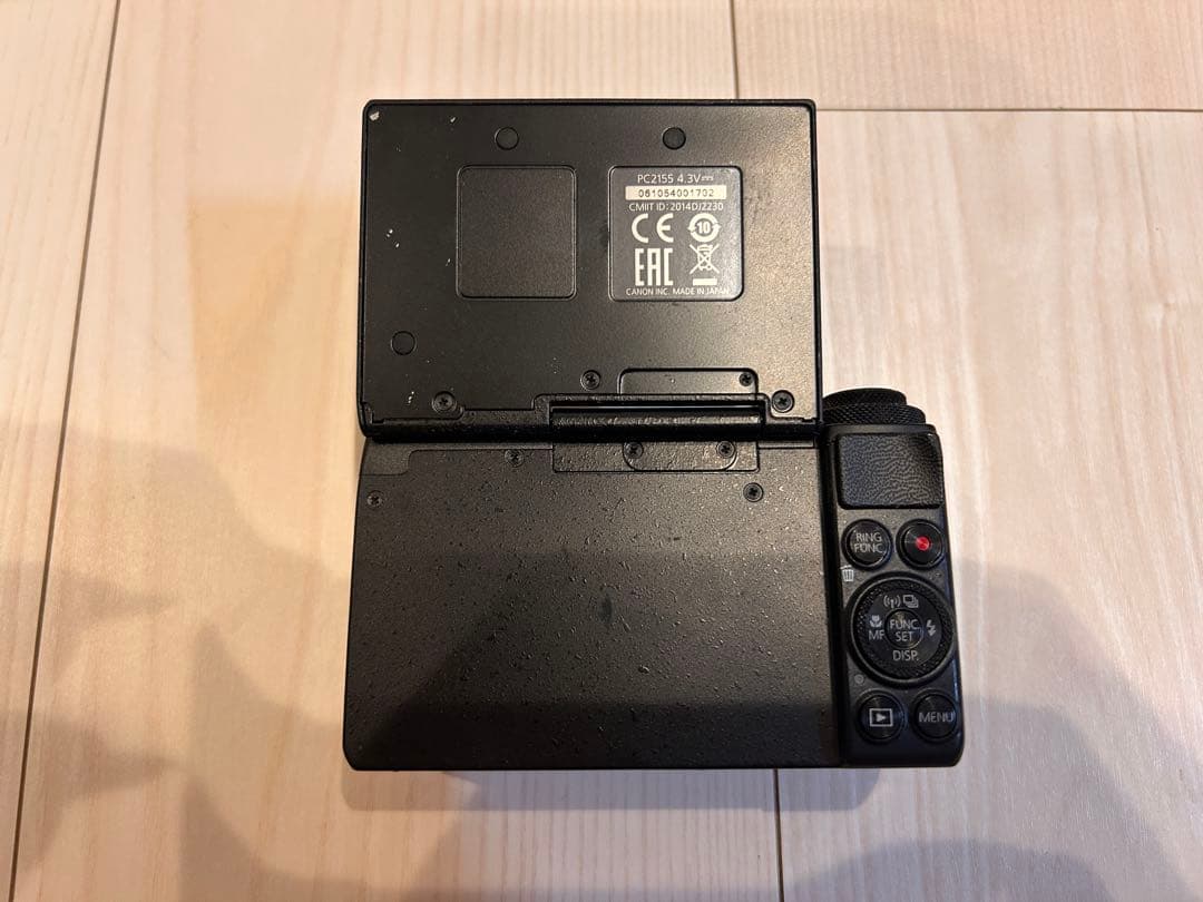 キャノンCanon G7X & 純正新品バッテリー