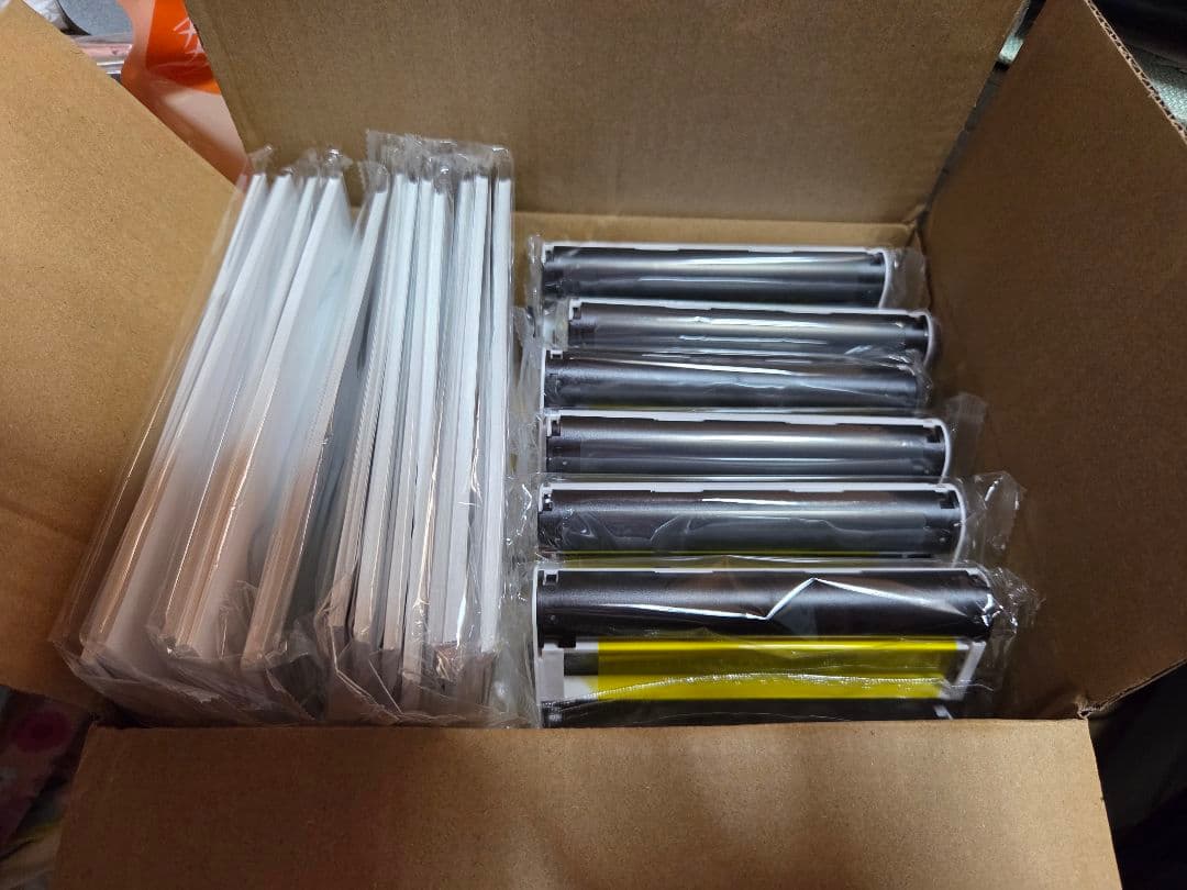 Canon キャノン インクカートリッジ6個 用紙216枚