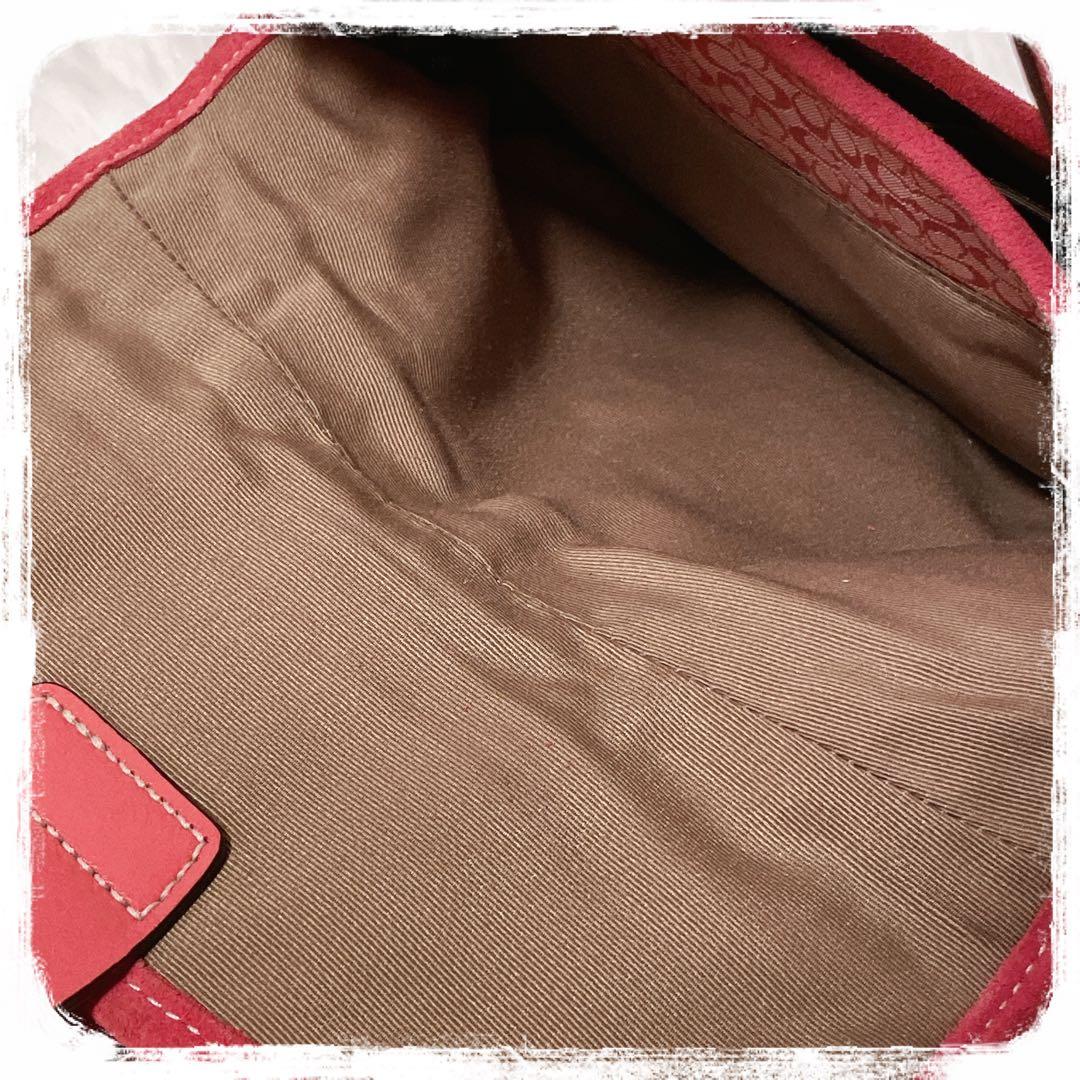 希少レア✧︎*。COACH SOHO ミニシグネチャーワンショルダーバッグ ピンク