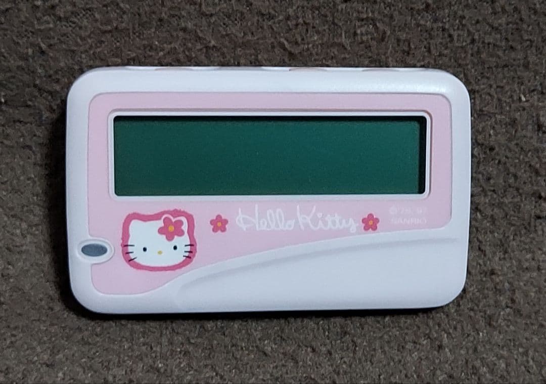 初期　ハローキティ　ポケベル　伝説の　東京ストリートニュース時代　ギャル　超希少