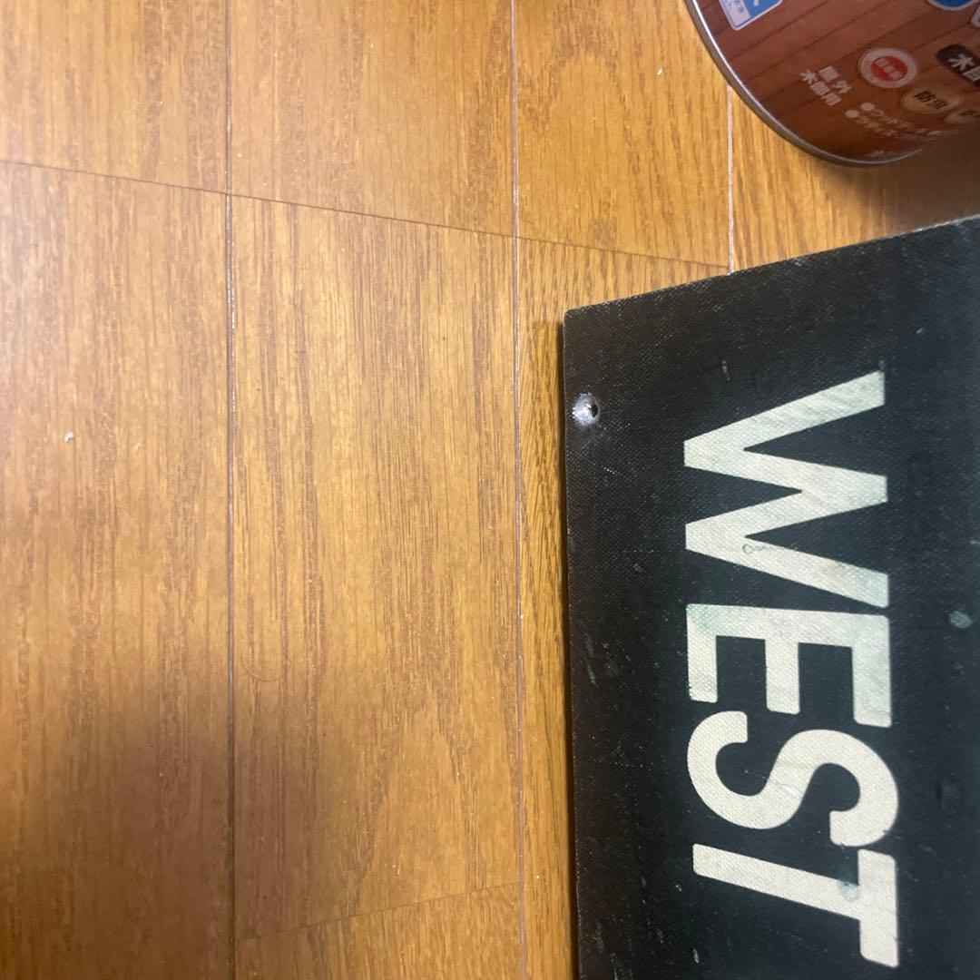 バス停 行き先表示板 木製 黒白