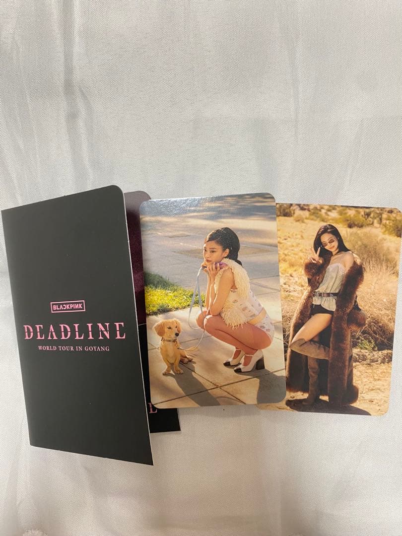 BLACKPINK JENNIE DEADLINE 限定トレカセット