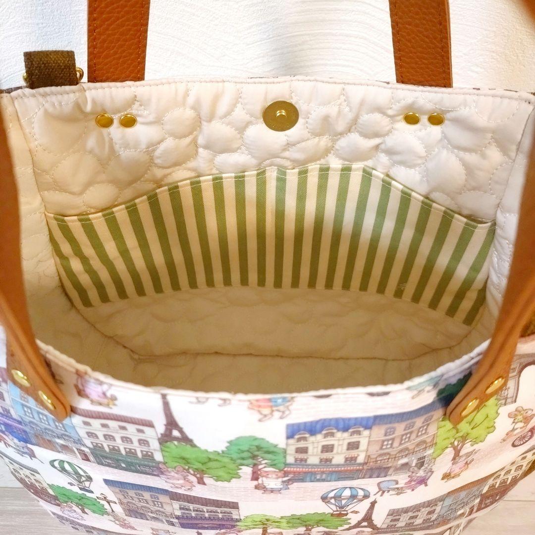 専用☆テイラーサイドポケット付きぷっくりバッグ☆ジョリーフルール