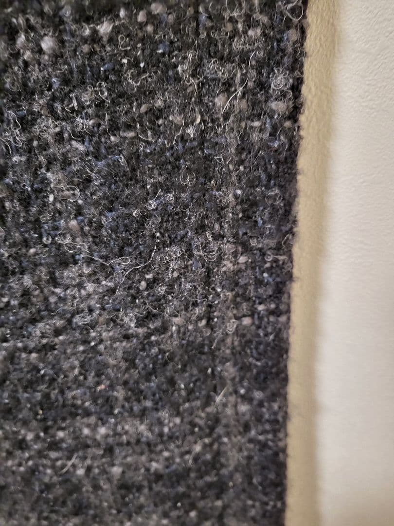 【LIDNM】 ALPACA SILK TWEED TROUSERS