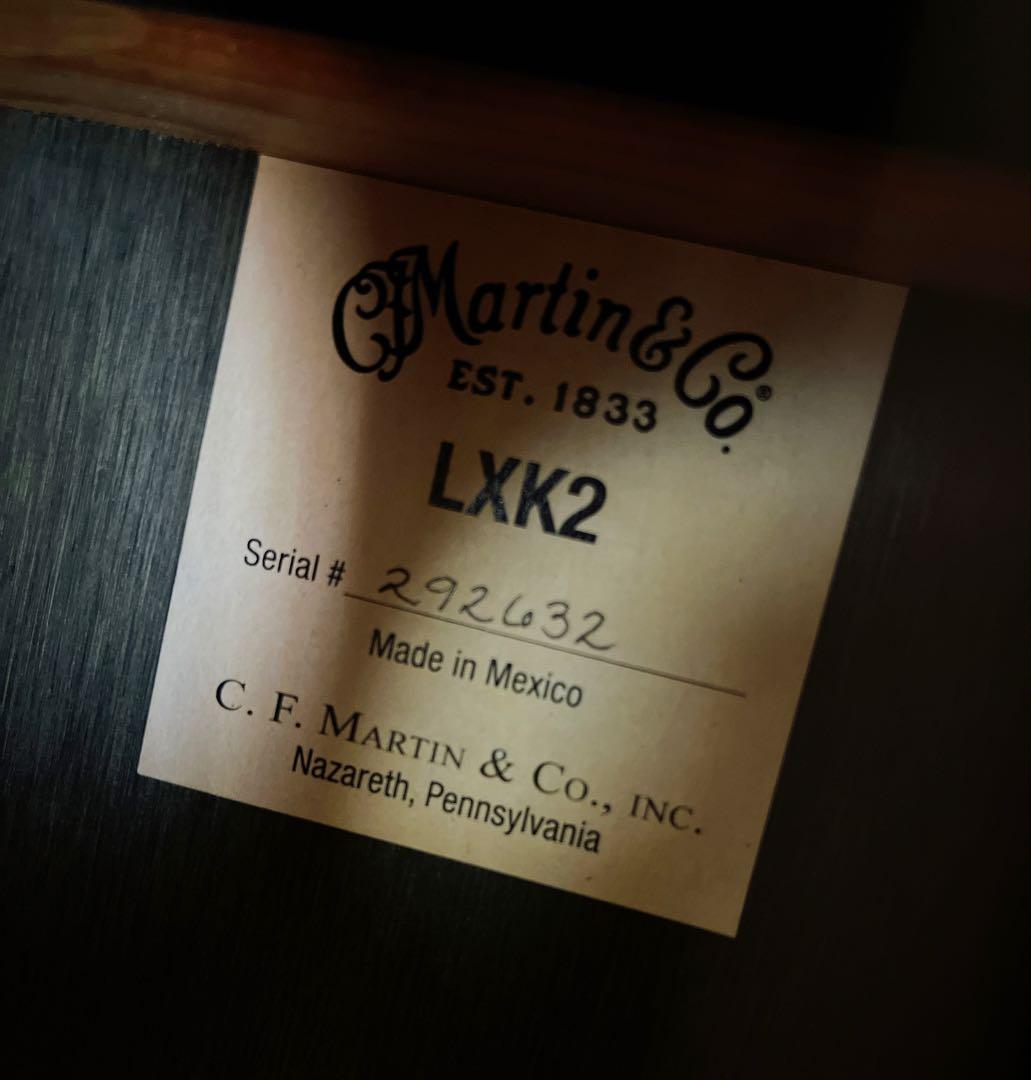 期間限定値下げ Martin LXK2ギターケース付き