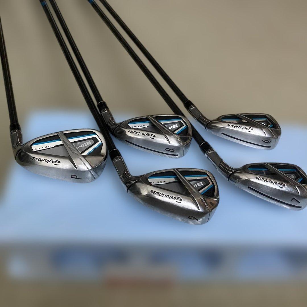 【ギャン】テーラーメイド　SIMMAX OSアイアンセット　5本　S