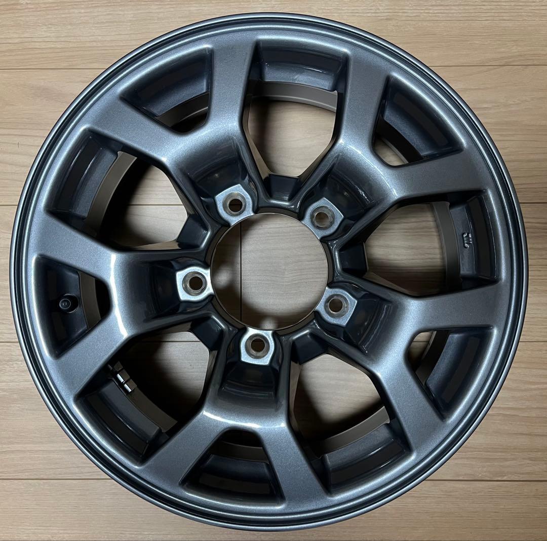新車納車時取り外し 新同品 ジムニー シエラ JB74 純正アルミホイール