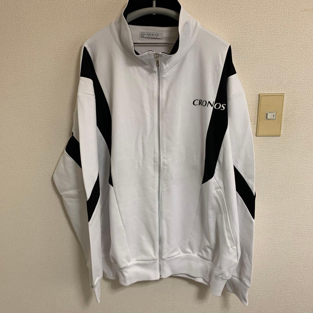 CRONOS ホワイト ジャージ Lサイズ