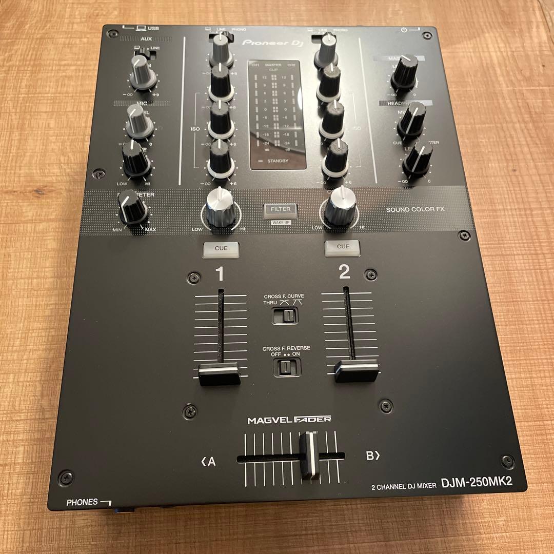 Pioneer DJ DJM-250MK2 2チャンネル DJミキサー　23年製