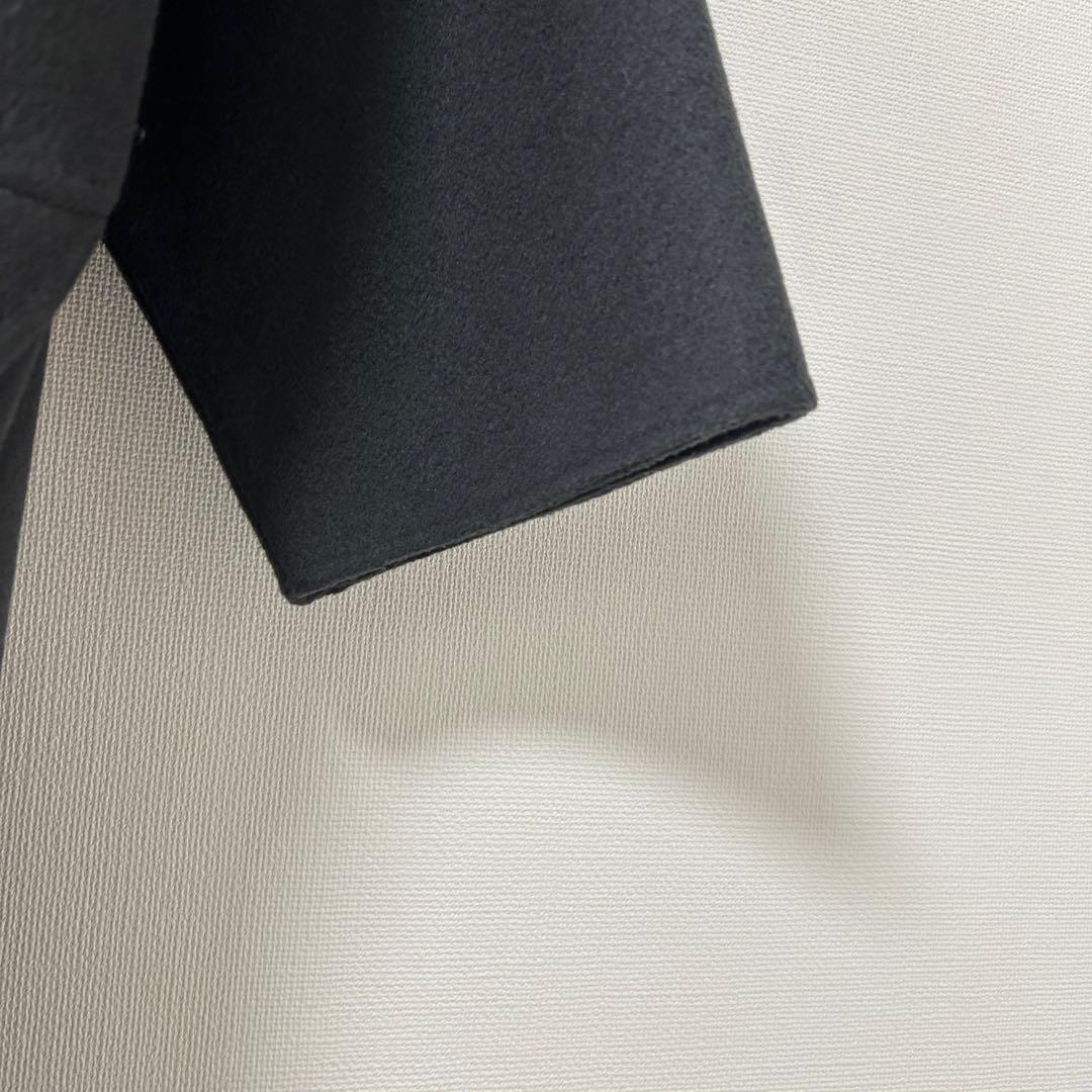 極美品✨ユナイテッドアローズ　BYリバーポンチョコート　ダークグレー　M