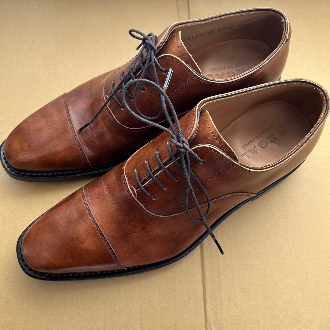 しんいち様【美品】REGAL ブラウンドレスシューズ
