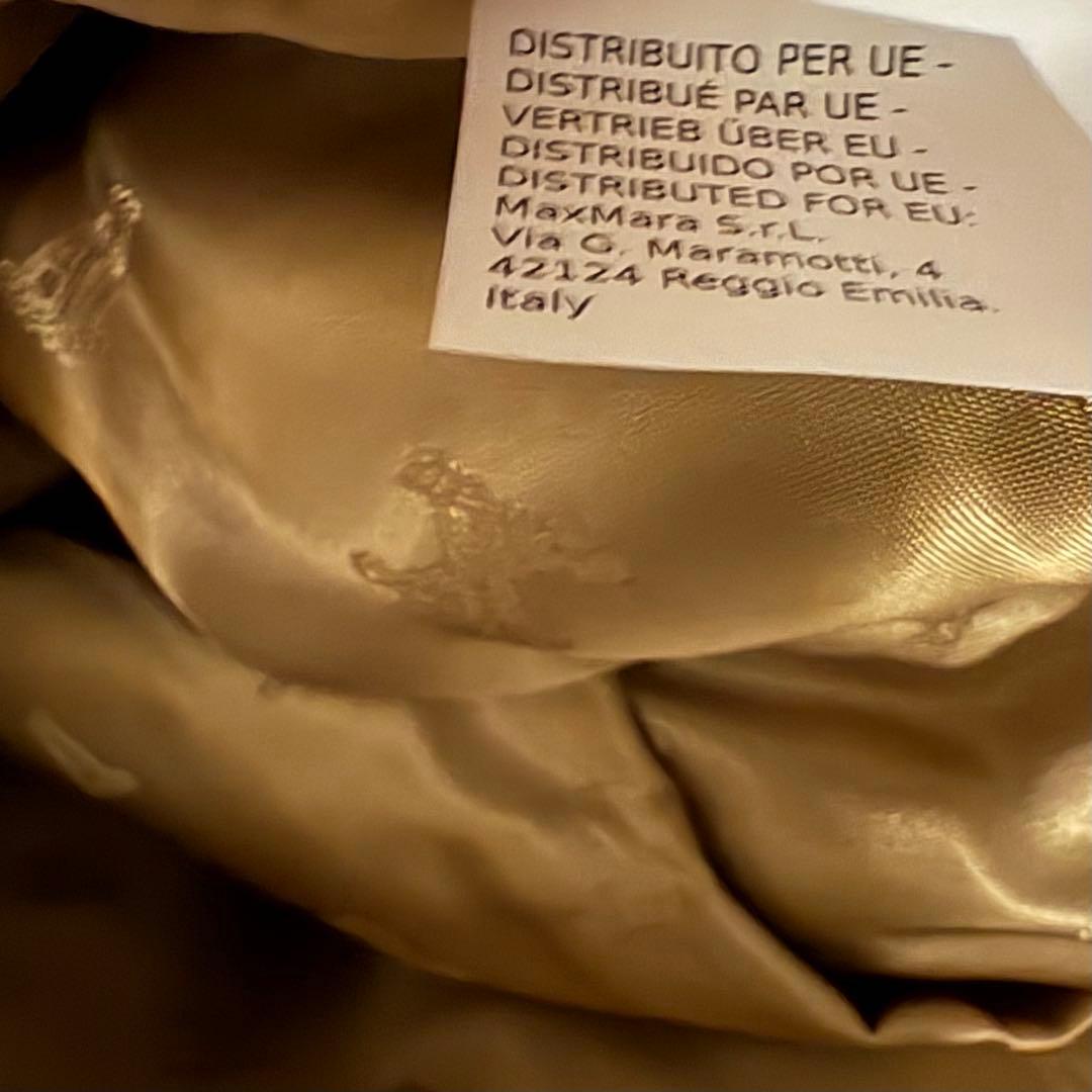 【新品鑑定付】MAX MARA TEBE テディベア ケープ キャメル