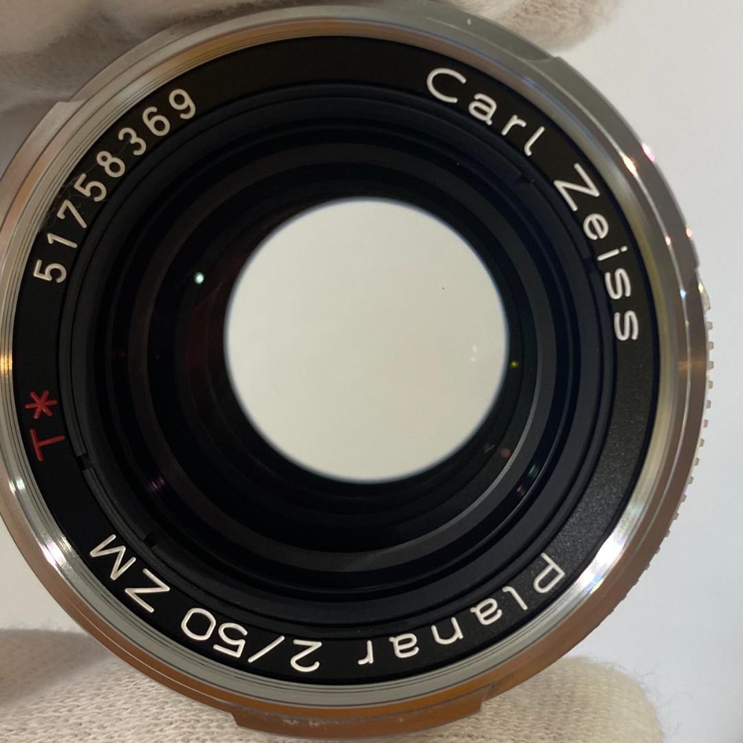 レンズ(単焦点) Carl Zeiss Planar T* 50mm F2 ZM Silver