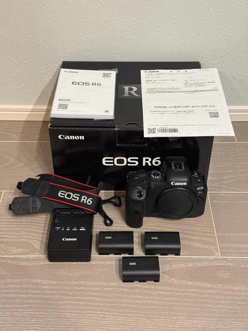 Canon EOS R6 ミラーレス一眼