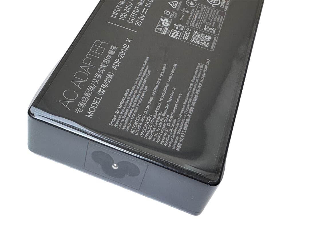 純正 ASUS 200W ACアダプター スリムパワージャック ゲーミングPC用