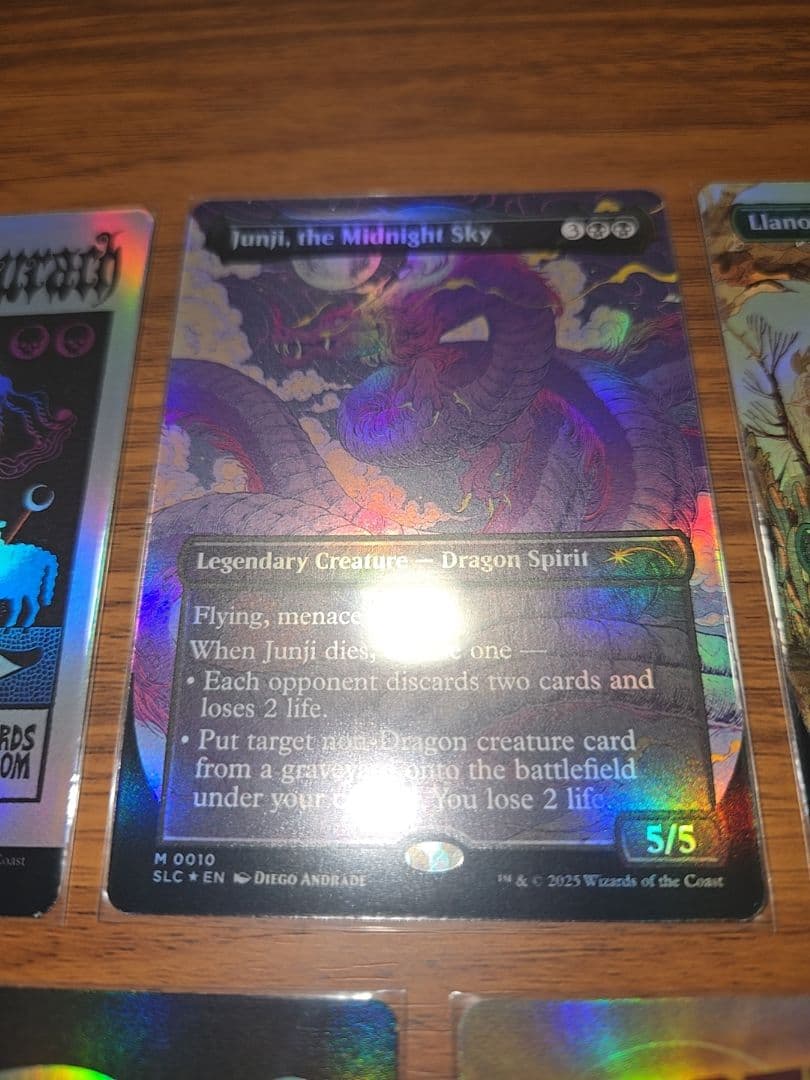 7枚セット■ボーダーレス　FOIL■ラノワールのエルフ　死者の原野　不毛の大地