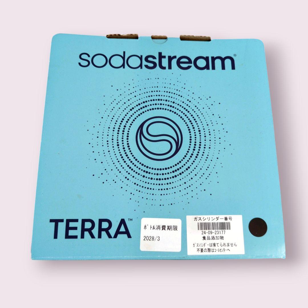 【未使用】 SodaStream TERRA 炭酸水メーカー ブラック