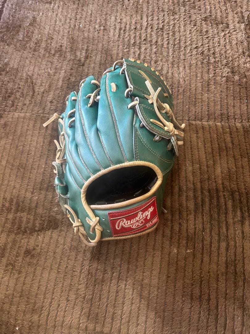 Rawlings 硬式グローブ投手用緑色