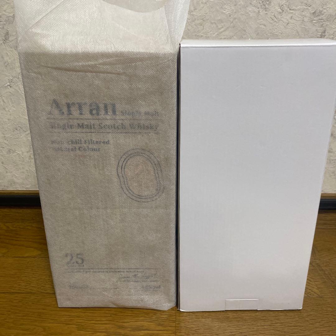 本日限定値下げ！　Arran 25年 700ml 白箱付き　完品　アラン