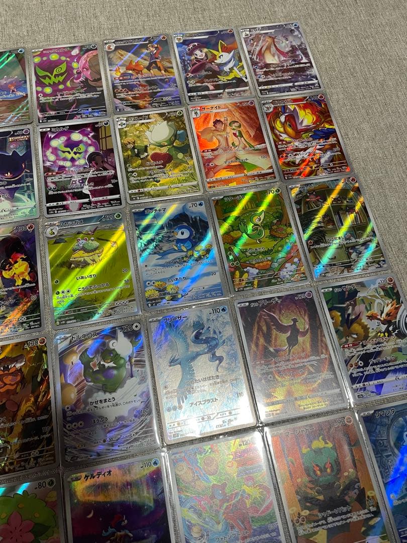 人気AR.SAR.SSR.伝説.幻ポケモンAR等　arまとめ42枚未使用品