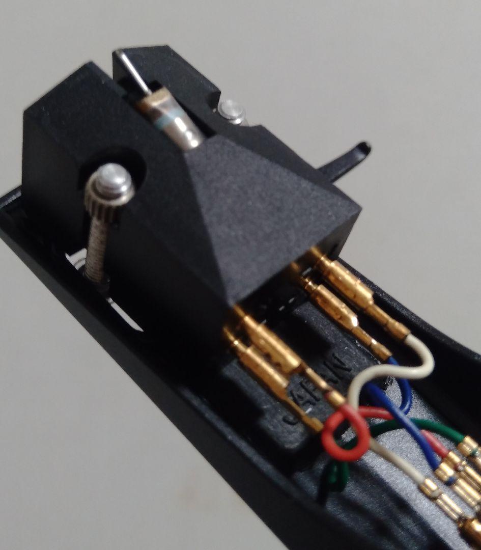 デノン MCカートリッジ DL-103 ヘッドシェルPCL-4 音質良好美品