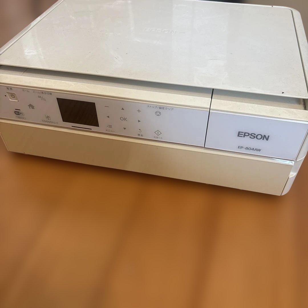 【みね】EPSON EP-804AW ホワイト複合機