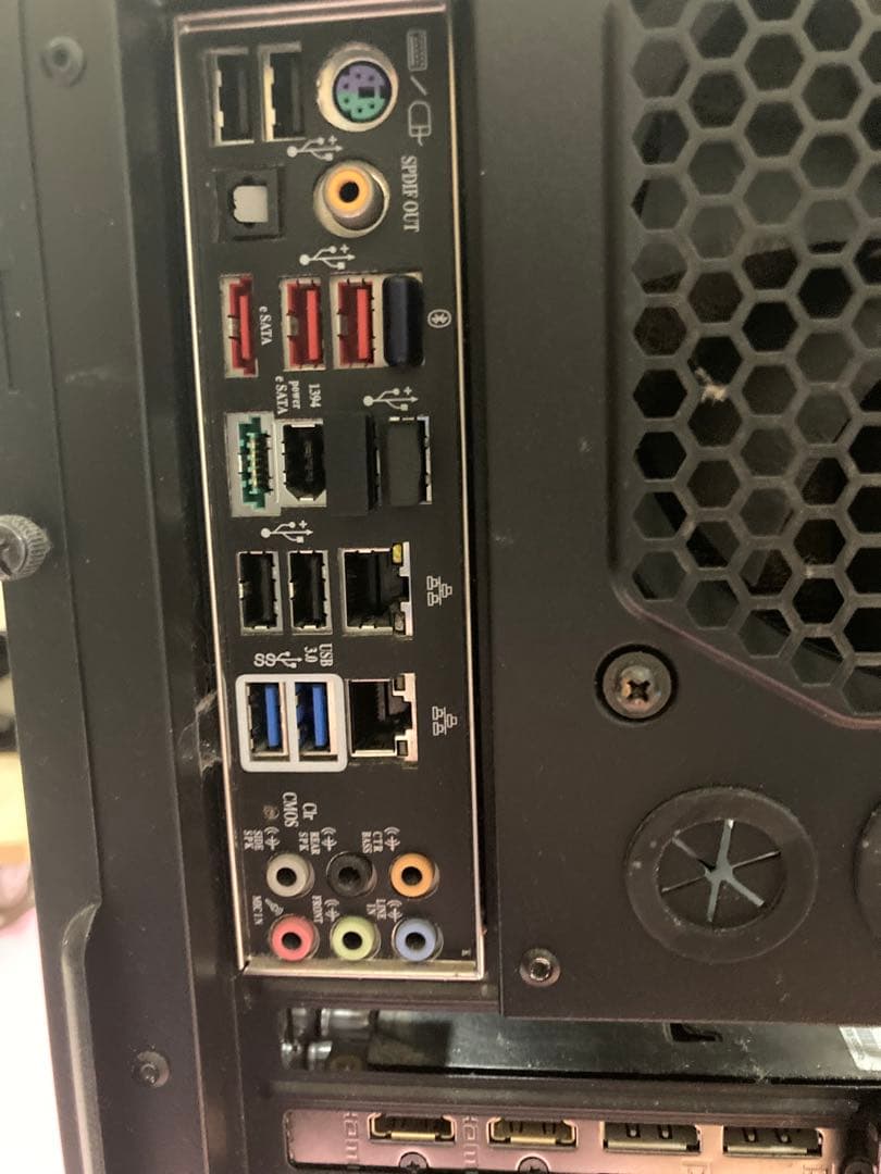 ジャンク　ゲーミングPC タワーケース850w 主要パーツ付属