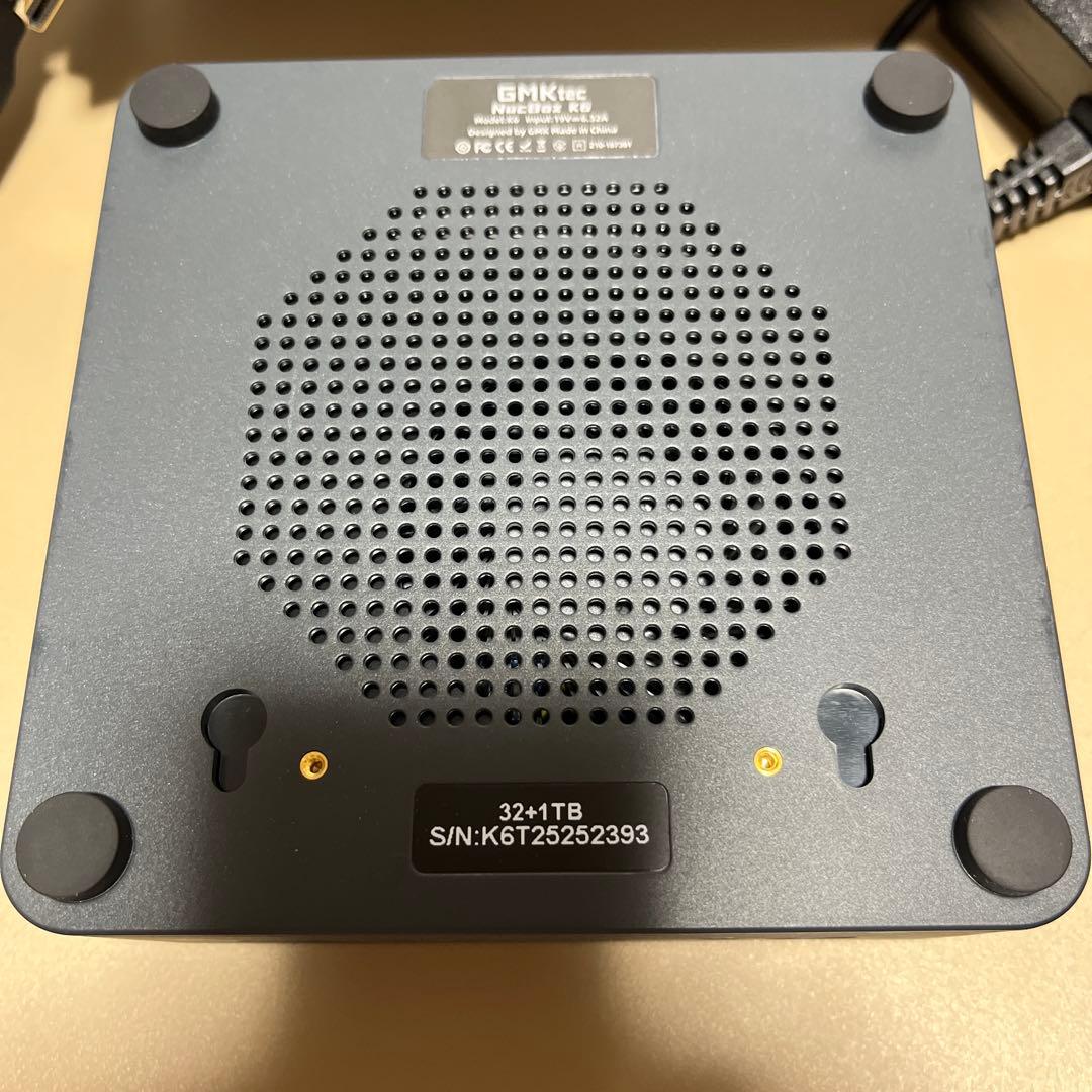 ミニPC GMKtec NucBox K6 32GB 1TB