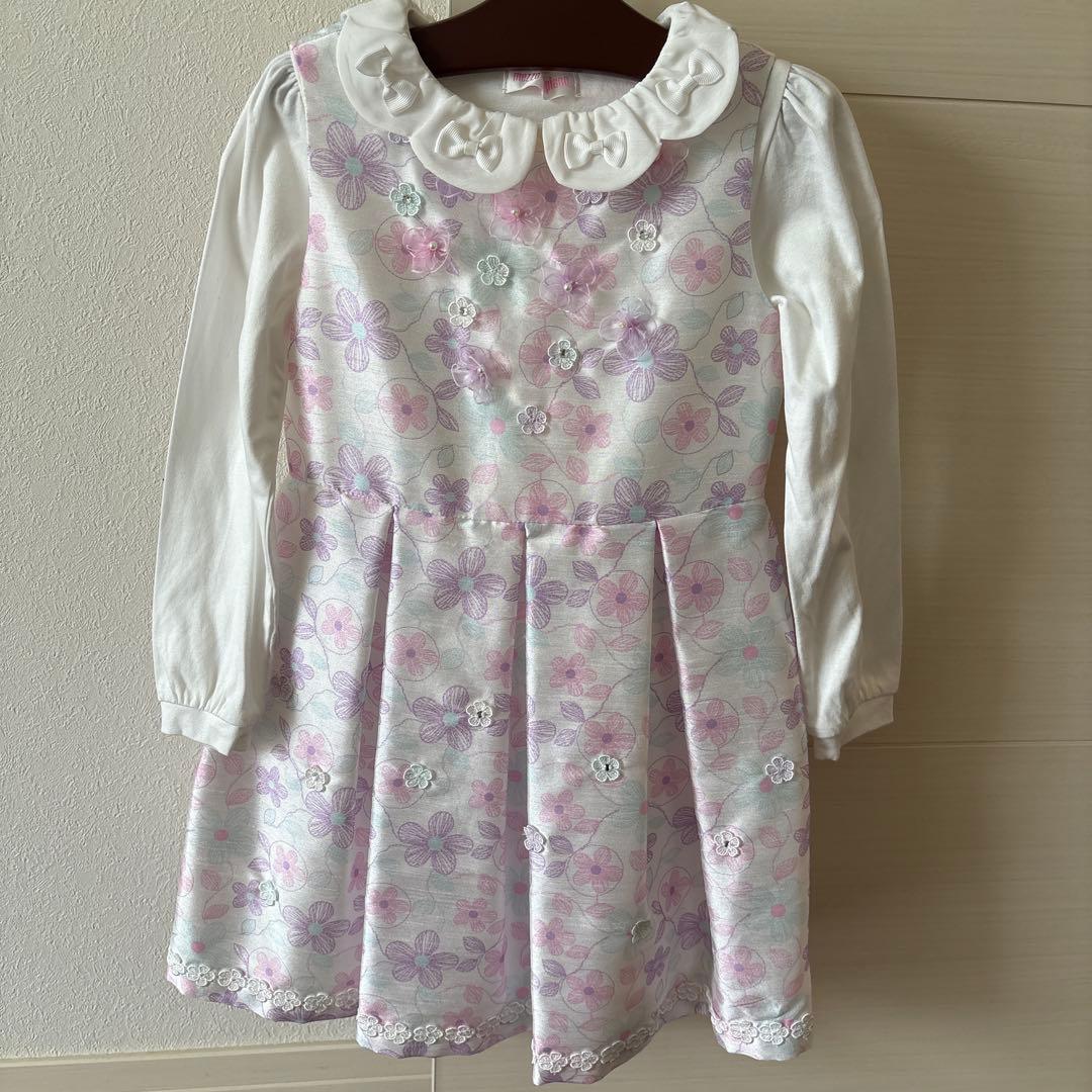 メゾピアノ　ワンピース、ジャケット、ブラウスセット120cm