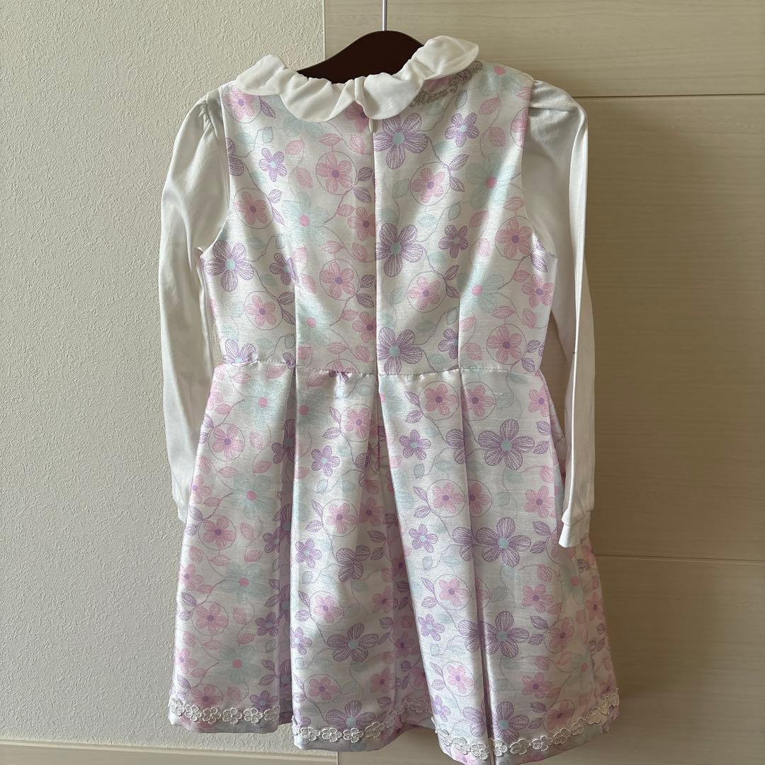 メゾピアノ　ワンピース、ジャケット、ブラウスセット120cm