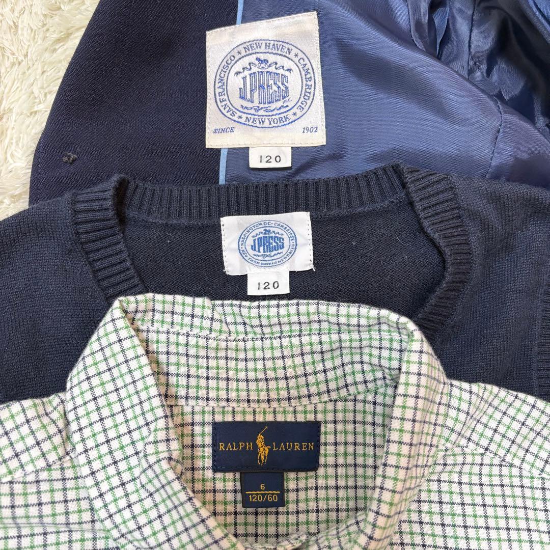 J.PRESS 男児フォーマルスーツ　120