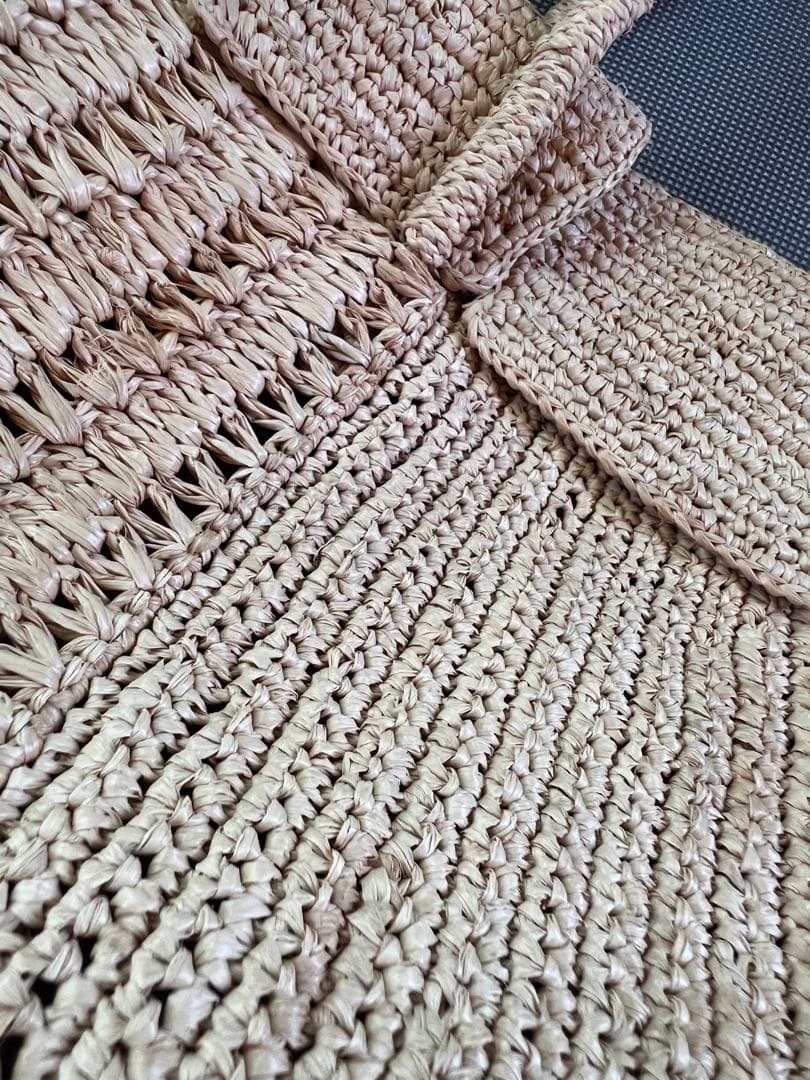 MAISON N.H PARIS ラフィアバッグ