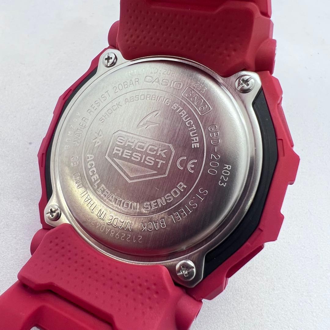 G-SHOCK GBD-200RD-4JF G-SQUAD Gショック