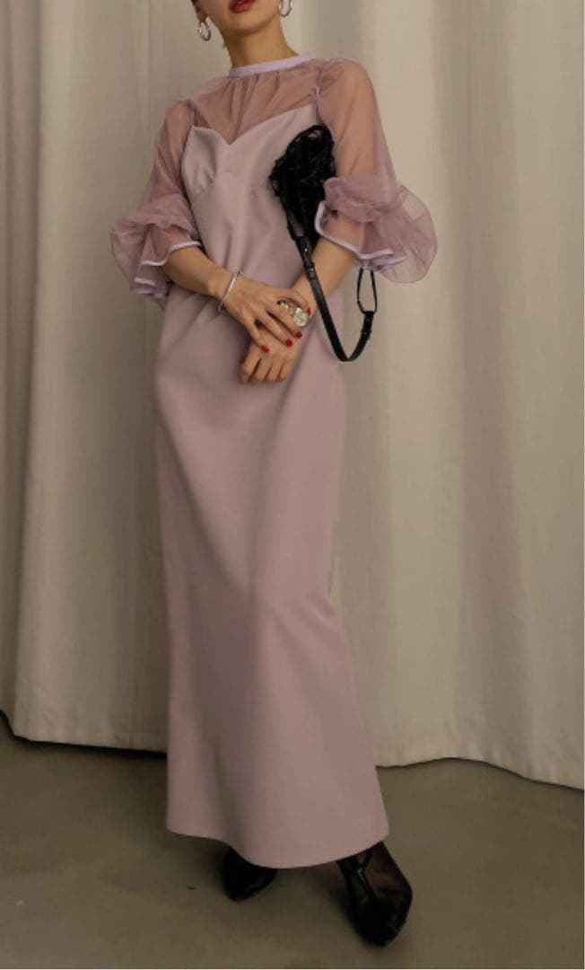 スーツ・フォーマル・ドレス AMERI vintage MANY WAY AIRY VEIL DRESS