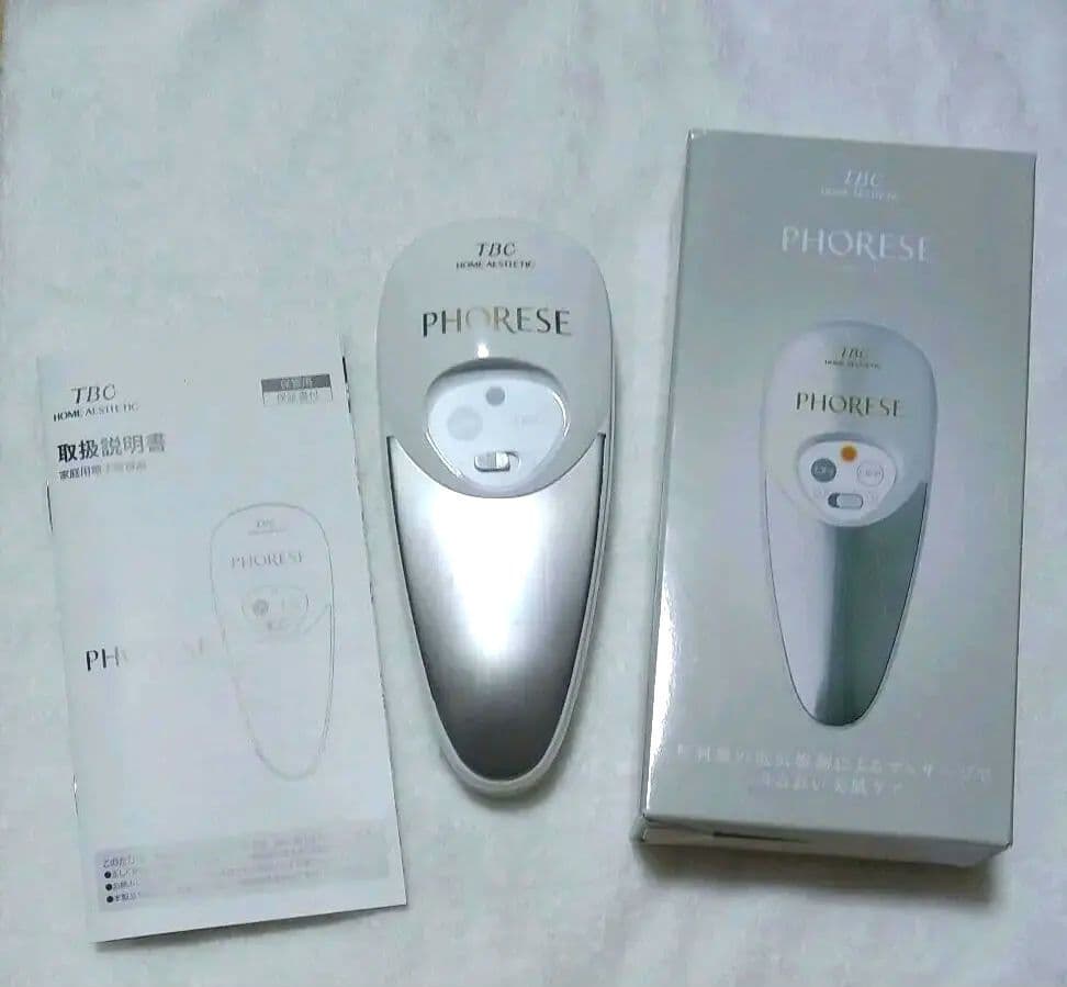 美品　TBC フォレーゼ コットン セット美容器　美肌 ホームエステ 美白