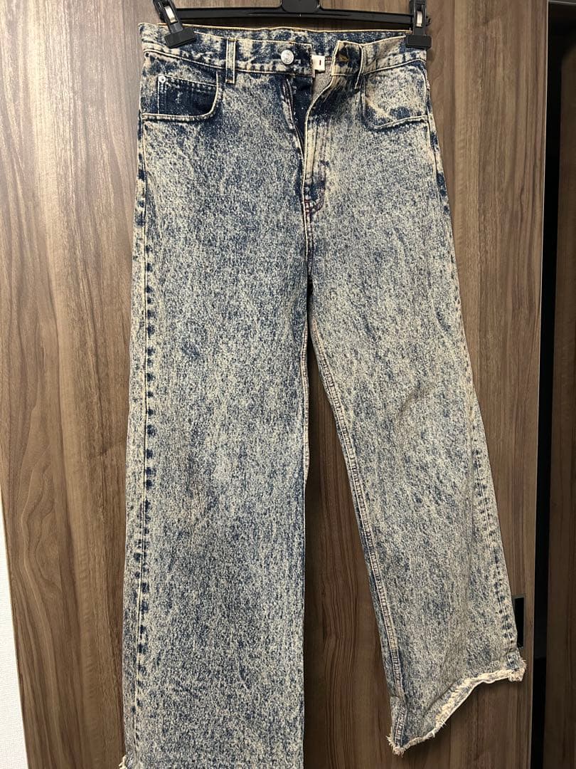 パンツ marni 23ss marble dyed cotton denim 31