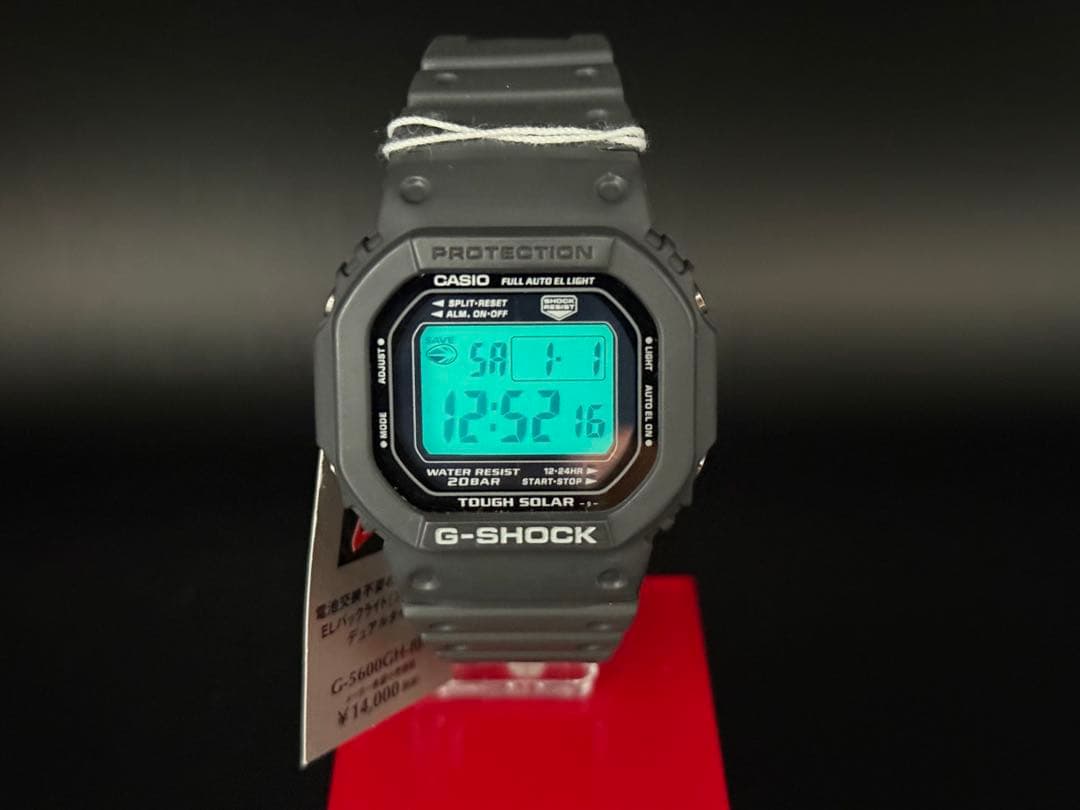 CASIO G-SHOCK G-5600GH-8JF グリーン文字盤