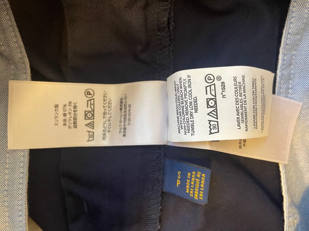 ほぼ未使用　Ralph Lauren ショートパンツ　ポロベア ポニー ネイビー