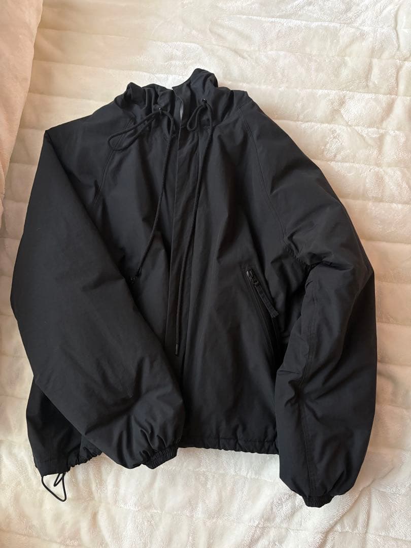 TODAYFUL フーディパフジャケット　ブラック　36